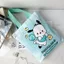 Túi vải Sanrio Túi đeo vai Lớp đi lại Học sinh trung học cơ sở Hướng dẫn Kuromi Hoạt hình Dây kéo