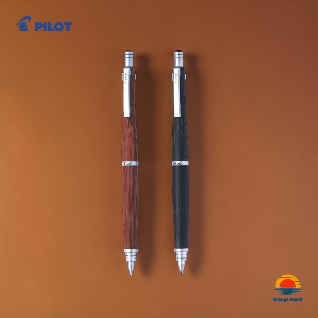 PILOT S20 But Bi Dau Nhat BPPS-2SK/Than Go Boi Nhua/Muc Dau Nhat Acro/0.7mm/2 Mau/Nhat Ban