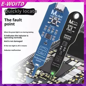 E-WOITD 1 Cái Dụng Cụ Sửa Chữa Máy Phát Hiện Cuộn Cảm Thử Bo Mạch Chủ Cuộn Dây Cảm Ứng Điện Từ Qui Lỗi Che Cho PC E-WOITD