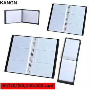 KANGN Đựng Thẻ Sách Ví Đựng Thẻ Tín Dụng Da