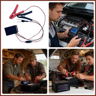 Máy dò rò rỉ pin xe Máy kiểm tra nhanh đa chức năng chính xác với màn hình điện áp Ô tô haoyisvn