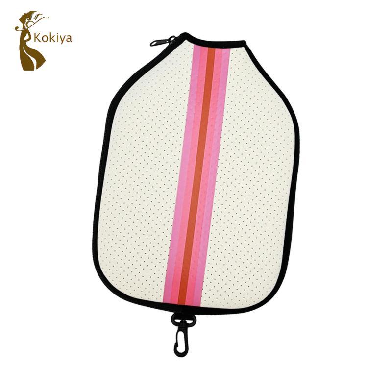 Túi bảo quản vợt pickleball với dây kéo và bao neoprene chống thấm nước, phù hợp cho luyện tập hàng ngày
