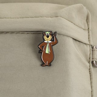 Trâm Huy Hiệu Kim Loại Nhân Vật Yogi Bear Cổ Điển, Phù Hợp Làm Quà Tặng Trẻ Em