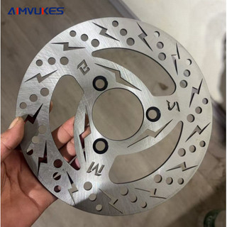 Đĩa phanh hình tia sét MBS 220mm dùng cho xe điện..AIMVUKES