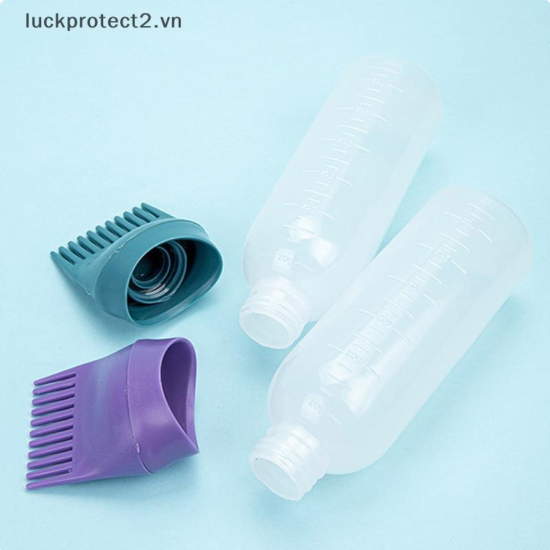 # luckpro # 120ML Dụng cụ nhuộm tóc Bàn chải Chai nhuộm dầu Chai dầu gội Oilb Thuốc nhuộm tóc Dụng cụ tạo kiểu tóc.