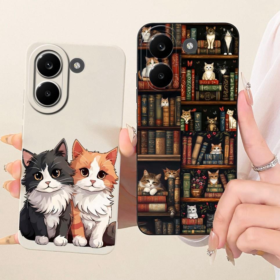 Dành Cho Xiaomi Poco X8 Pro Poco X8 Pro Max Ốp Điện Thoại Hoạt Hình Gấu Trúc Thỏ Phi Hành Gia Mèo Họa Tiết Vỏ Silicon Lỏng
