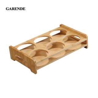 Garende Tre Cốc Khay Đựng Phục Vụ Đứng Kính Tổ Chức Uống Phụ Kiện Cho Cocktail Thanh Sử Dụng