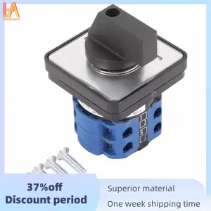 660V 20A Công Tắc 4 Vị Trí 2 Cực Xoay Đa Năng Quay Cam Chuyển Đổi Công Tắc Động Cơ Điện Đảo Chiều