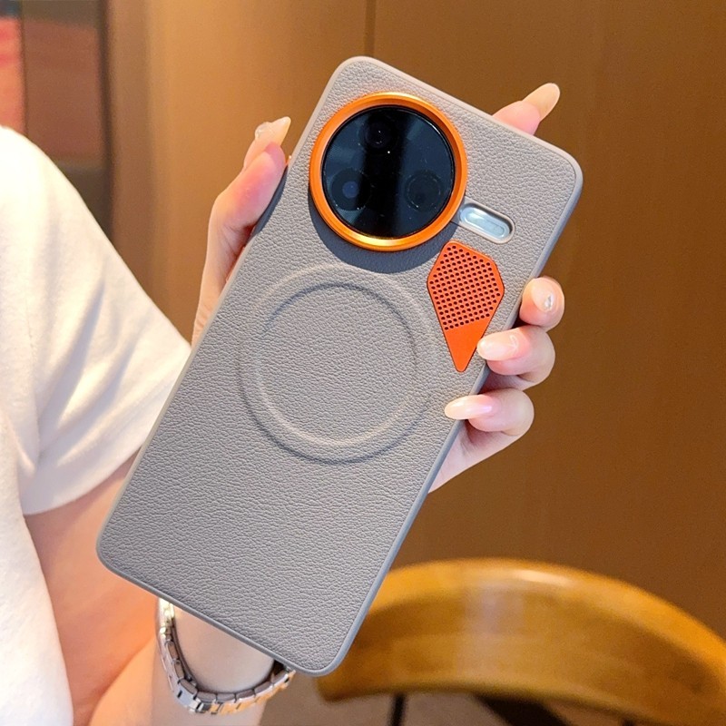 Ốp điện thoại tản nhiệt và thoáng khí cho Redmi K90 Pro max K80 Pro Poco F8 F7 Ultra / Pro Vỏ bảo vệ từ tính mạnh Vỏ cản chống sốc linh hoạt