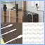 Kẹp Cáp Nhựa Trong Suốt Organize Dây Điện - Phù Hợp Để Treo Tường Hoặc Dưới Bàn Làm Việc