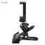 Toyuvn Toyuvn Funien Metal Guitar Bass Giá đỡ điện thoại phát sóng trực tiếp Giá đỡ đầu đàn Ukulele Phù hợp với điện thoại di động Chiều rộng 5,5cm-7,5cm Xoay 360 Đầu nối máy ảnh phổ thông + Nhựa