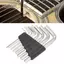 Toyuvn 8 Chiếc Đàn Guitar Allen Chìa Khóa Bộ Cờ Lê 1.5/2/2.5/3/4/5/5.5/6mm Để Khóa Vít Lục Giác