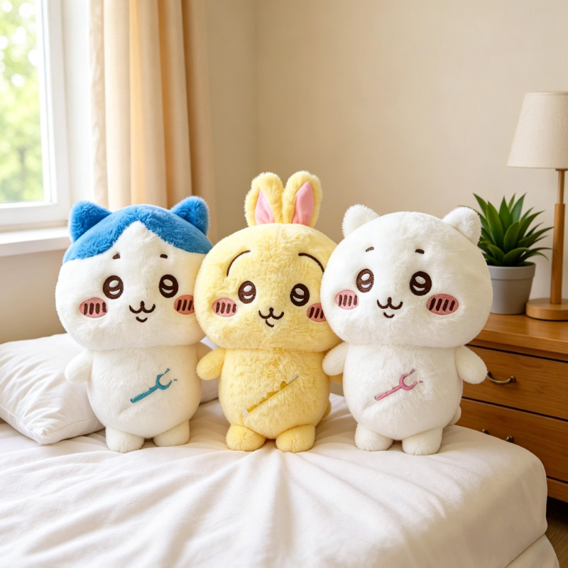 Búp Bê Chiikawa/Hachiware/Usachi, Mềm Mại Dễ Thương 20cm/22cm/30cm, Quà Tặng Đáng Yêu, Series Búp Bê Nhồi Bông