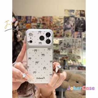 Ốp Lưng Cho IPhone 11 17 13 15 16 12 14 Pro Max 17air 16 15 14 Plus Bìa mềm kết cấu da vải thiều nơ hợp thời trang