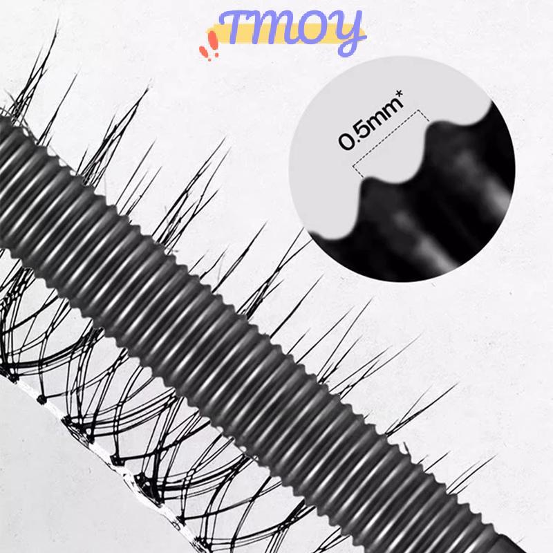 TMOY Chống Thấm Nước 3D Kéo Dài Mascara Bla Ống Thép Lông Mi Primer Lông Mi Mắt Bàn Chải Dài Lụa Mascara Mỹ Phẩm Quà Tặng TMOY