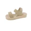 Đế Bằng La Mã Giày Sandal Handmade Nữ Thời Trang Mùa Hè Phù Hợp Với Giày Sandal Thoải Mái Dép Dép Size Lớn eva Dép NK0A