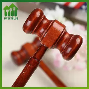 SWEET Mini Búa Gỗ Thẩm Phán/Luật Sư Trang Trí Đa Năng