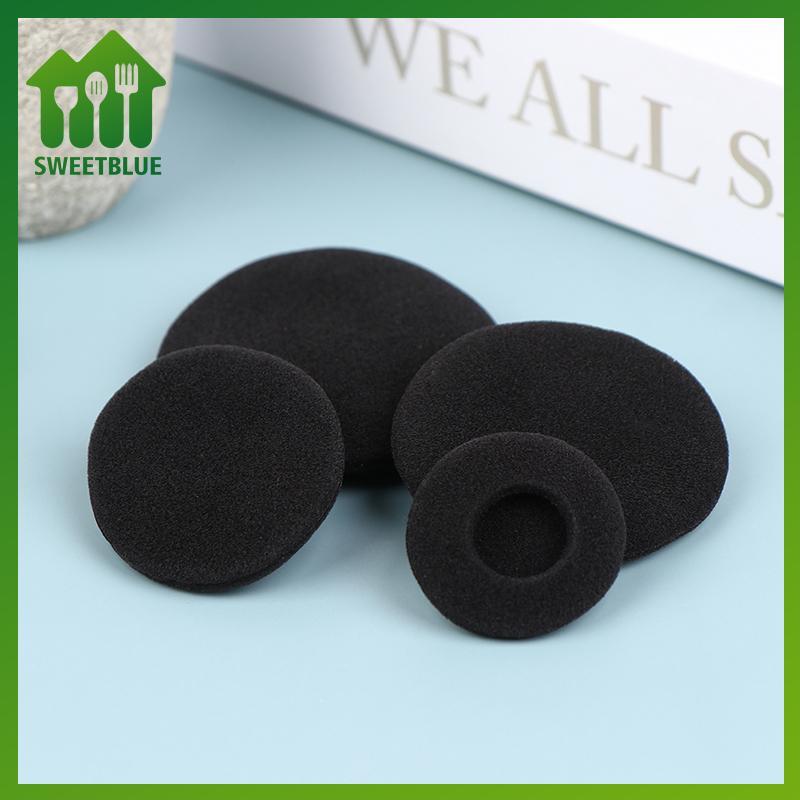 SWEET 10 Cái Thi Foam Earpads Đệm Miếng Đệm Tai 3.5 / 4.5 / 5.5 / 6cm Cho Earhook Tai Nghe Tròn n