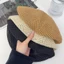 Mũ nồi thoáng khí màu trơn theo xu hướng Y2K vintage, phù hợp mùa xuân - hè với style Hàn Quốc