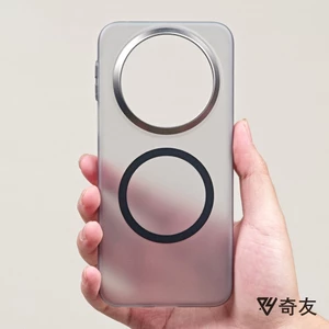 Dành Cho Huawei mate80promax Ốp Lưng Điện Thoại Nhẹ Bán Trong Suốt Sương Mù Băng Sương Mù Kim Loại Từ Tính