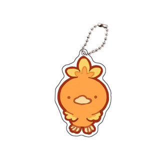 Pokemon Torchic Cyndaquil Charmander Keychain Anime Peripheral Cute Cartoon Backpack Key Pendant Kawaii