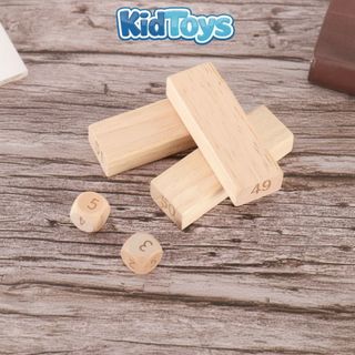 Trò chơi rút gỗ mini 51 thanh KidToys – đồ chơi trí tuệ phát triển tư duy cho bé