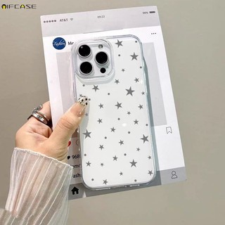 Dành Cho Vivo X200 X200S X100 X100S Ultra X90 X90S X80 Pro X70 X60 X50 Lite S30 S1 Pro Mini 5G 4G Vỏ Điện Thoại Đơn Giản Ngôi Sao Màu Xám Chấm Bi Dễ Thương Thanh Lịch Vỏ Trắng