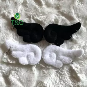 <![CDATA[Cánh Thiên Thần Mini Thổ Cẩm Mô Phỏng Lông Vũ - Phụ Kiên Handmade Cho Búp Bê]]>