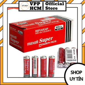 Combo 4/12 Viên Pin Maxell AA/AAA Alkaline 1.5V – Pin Tiểu Chính Hãng, Siêu Bền, Chống Rò Rỉ