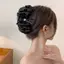 Kẹp Vuốt Tóc Nơ Lớn Satin Thanh Lịch, Phù Hợp Làm Phụ Kiện Tóc
