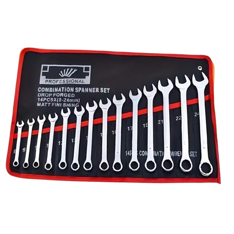 HL 14 Túi đựng dụng cụ bỏ túi Sắp xếp Cờ lê cuộn Lưu trữ Tay cầm di động Nhà để xe