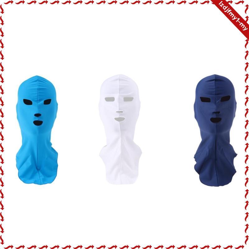 Leipupa Bơi Lặn Wetsuit Hood UV Chống Nắng Toàn Mặt nạ Đầu Cổ Che Mặt Bikini Co Giãn Mũ Bơi