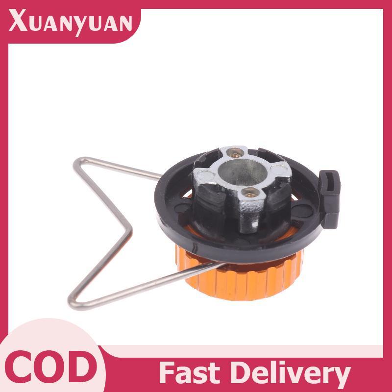 XUAN Bộ Phụ Kiện Xi Lanh Gas Cắm Trại Đa Năng có Giá Đỡ để Sử Dụng Ngang Tiện Lợi