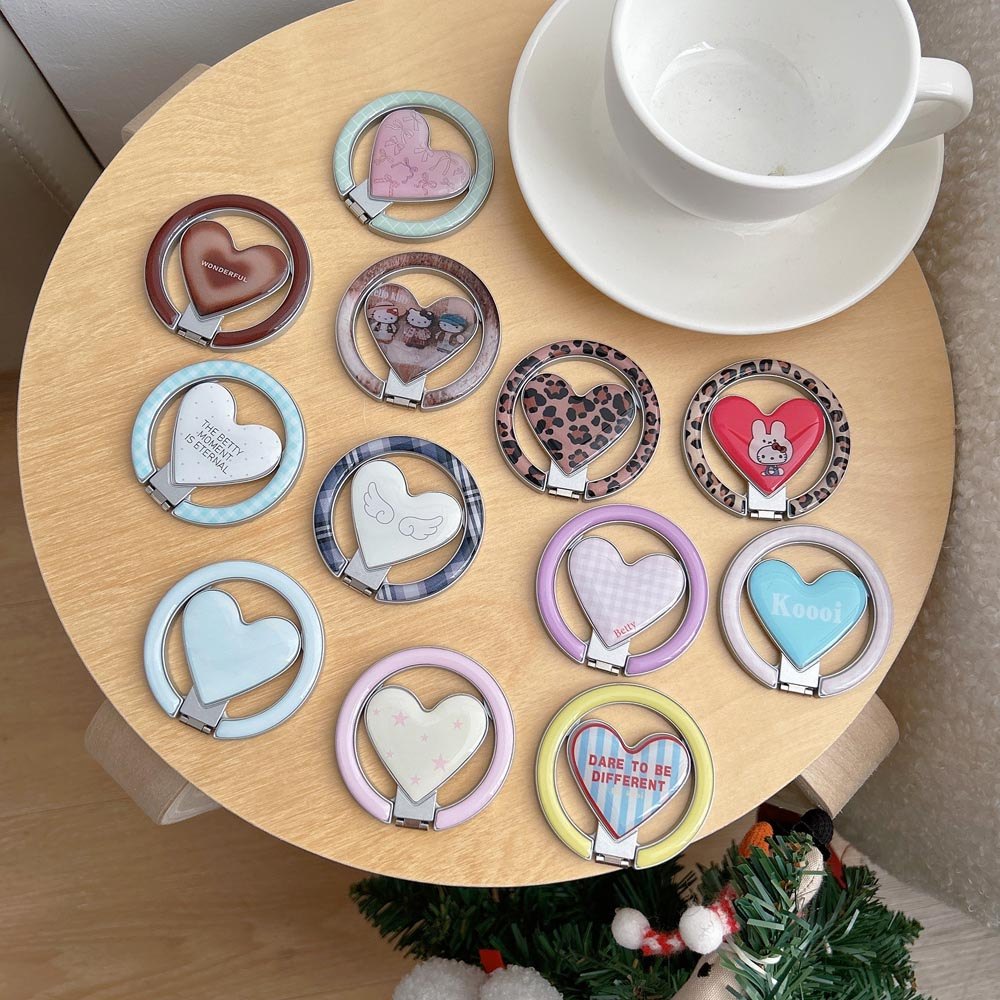 Popsocket Ins Love Magnet Giá đỡ điện thoại có thể gập lại cho điện thoại nam châm