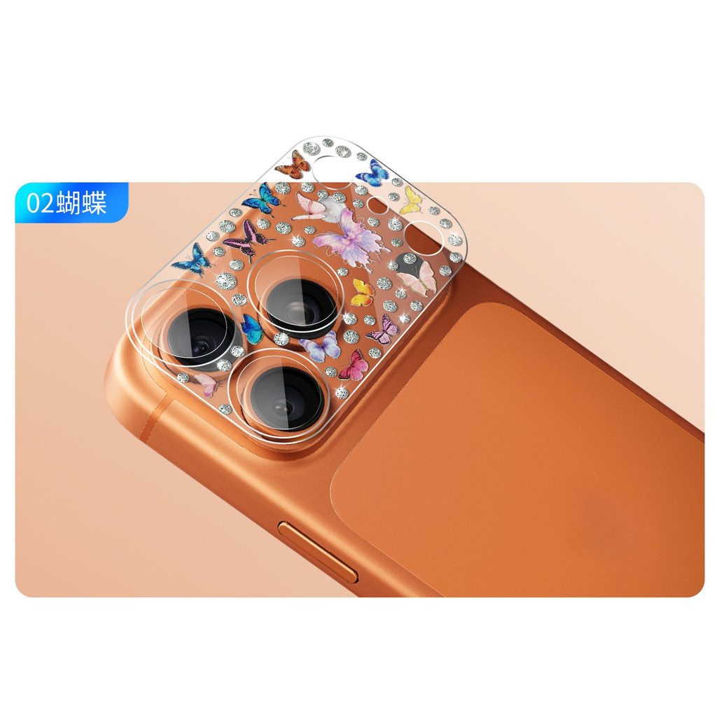 Dành Cho iPhone 17 Pro Max / 17 Pro Siêu Mỏng 3D Nổi Kính Cường Lực Camera Phim Bảo Vệ Toàn Diện Ống Kính Bảo Vệ