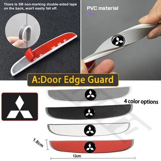 Mitsubishi Cửa Ô Tô Chống Va Chạm Dải Cửa Ô Tô Cản Góc Cửa Silicon Khóa Bảo Vệ Bao Silicon Giảm Sốc Miếng Lót Cho Ralliart Xforce Mirage Triton Xpander Lancer ASX