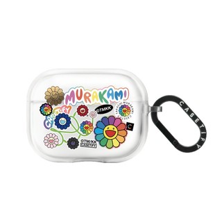 Ốp lưng trong suốt Smile Sunflower cho AirPods Pro3 Pro2 Pro 4 3 2 1 Vỏ bảo vệ