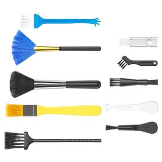 Laptop Keyboard Cleaner 10 Piece Computer Brush Remover Detailing Duster Handheld for Tablet Home Phone caeudeyvn
