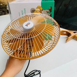Quạt Vàng đường kính 30cm quay 180 độ điện 12v và 24v cho xe ô tô