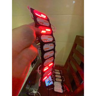 Led LOẠI MỚI dây 7 MÀU trang trí xe máy, ô tô chạy tự động có thể tách lẻ điện riêng