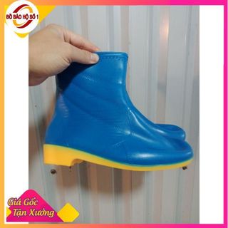 Ủng ngắn làm vườn size 36-43 Trường Thịnh đế vàng, ủng ngắn đi mưa, ủng lao động