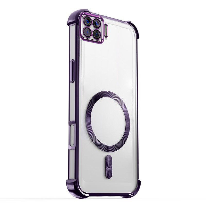 Ốp Điện Thoại 4G 5G Cho OPPO A93 A93S A73 A53 A53S A33 2020, Chống Rơi Bốn Góc, Trong Suốt Cao, Hút Từ Tính, Vỏ, Vỏ Tản Nhiệt