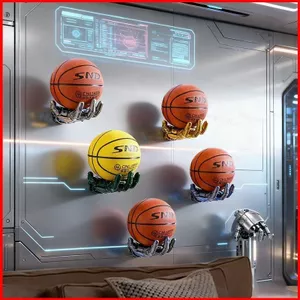 BH2 Cyberpunk Phong Cách Công Nghiệp Bóng Rổ Trang Trí Tay Treo Tường Hợp Thời Trang Cửa Hàng Nghệ Thuật Trưng Bày Đứng HB2