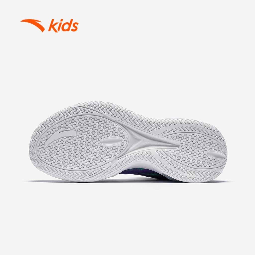 ANTA Kids Giày Bóng Rổ Bé Trai Bám Sân Tốt, Bền Chắc, Chơi Ngoài Trời 3126A1112.