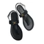 Mùa Hè 2025 Màu Trơn Mũi Tròn Khóa Thời Trang Phù Hợp Với Phong Cách Châu Âu Mỹ Nữ Size Lớn Giày Sandal Đế Dày26040109