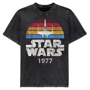 Áo Short Nam Star Wars Retro - Phim Chiến Tranh giữa các vì sao, 240g