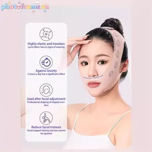 Photoframe Chin Cheek Giảm Béo Băng V Shaper V Line Nâng Mặt nạ Nâng Cơ Chống Nhăn Dây Đeo Mặt nạ Ngủ Làm Đẹp Sức Khỏe VN