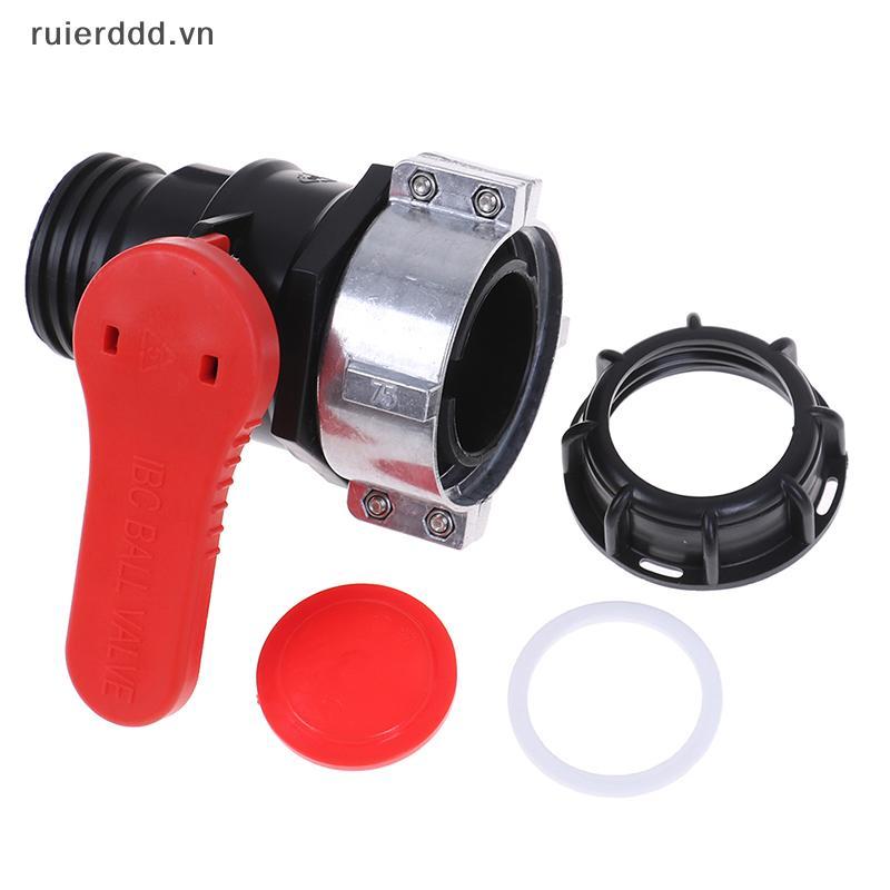 # ruierddd # 75mm 1000L Nước IBC Bình Chứa Van Bi DN50 Tấn Thùng Van Bi.