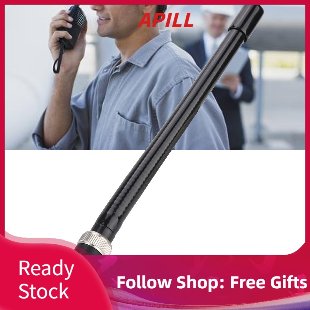 Apill V80 Cây Dầu VHF BNC Ăng Ten 136-174 MHz Cho ICOM IC-V8 IC-V80 IC-V82 IC-V85 IC-V80E Cầm Tay Rad