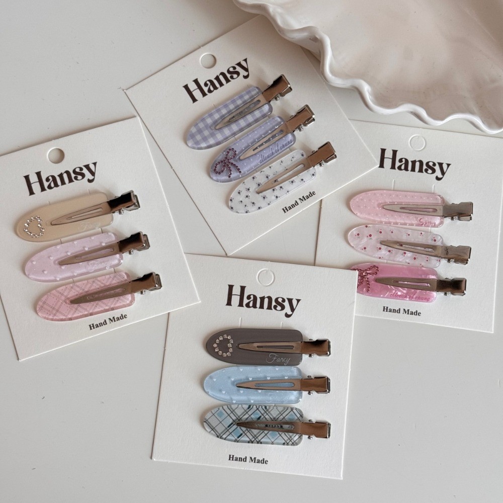 Hululu - Kẹp Tóc Giả Hình Trái Tim Màu Kim Cương từ Hàn Quốc, Phù hợp để Làm Décor Cho Tóc